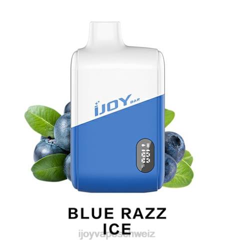 IJOY vape price - iJOY Bar IC8000 Einweg F40X179 blaues Razz-Eis