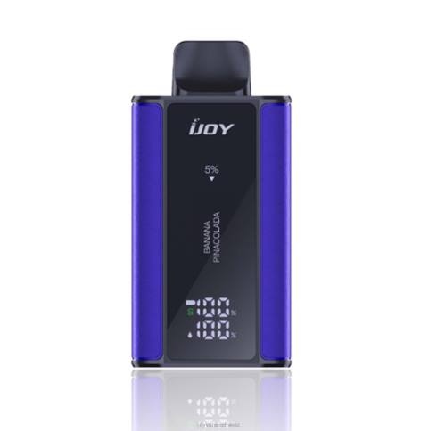 IJOY vape review - iJOY Bar Smart Vape 8000 Züge F40X6 blaues Razz-Eis