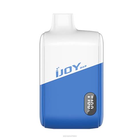 IJOY vape review - iJOY Bar Smart Vape 8000 Züge F40X6 blaues Razz-Eis